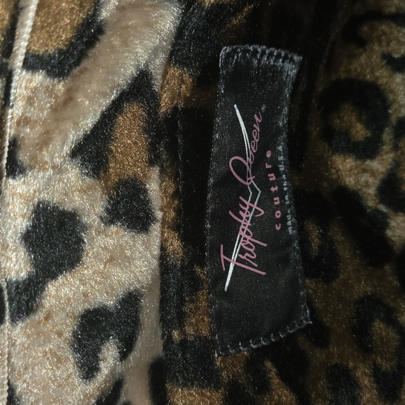 2000s Trophy Queen GlamRockPurple and Silver Glitter Bag - Picture 4 of 5